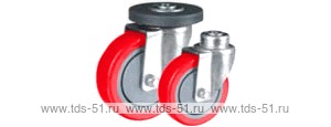 Колесо поворотное под болт Lema AAC5-PU-75-90-7